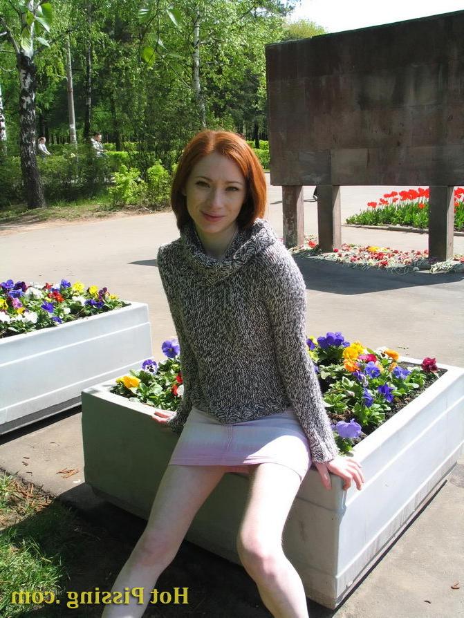 15P Girl gets daring enough to get squatted and start doing a pee outdoors