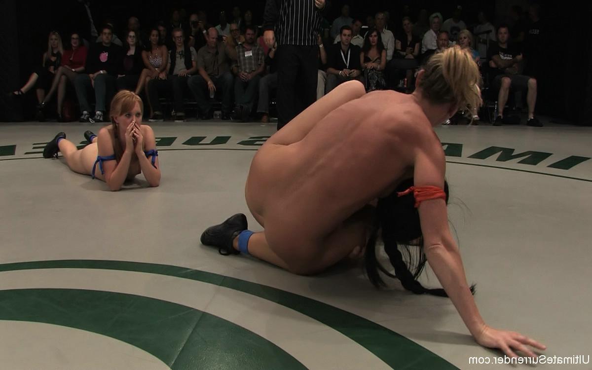24P Competitive Nude Female Sexual Adult Wrestling Where Winners Tie Up, Dominate, H