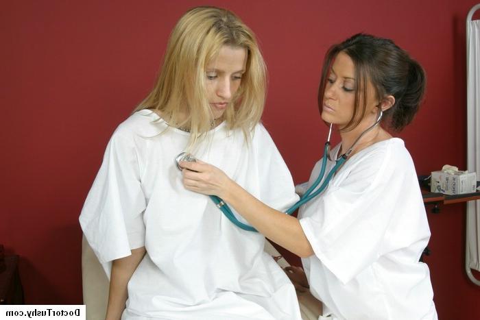 16P blonde teen and her doctor