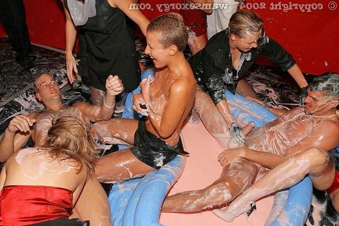 16P Messy party with food and lots of drunk sex