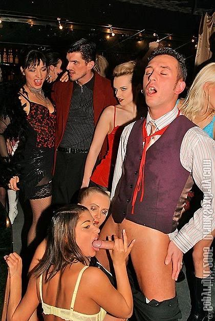 18P Wild and messy orgie and drunk party sex