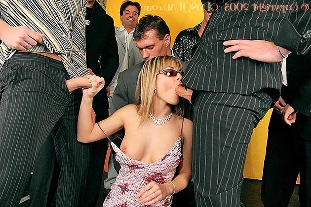 18P Wild and messy orgie and drunk party sex