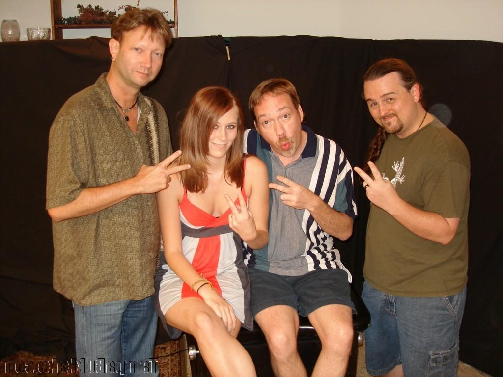 20P Teen slut gets gangbanged by the bukakke crew at the party