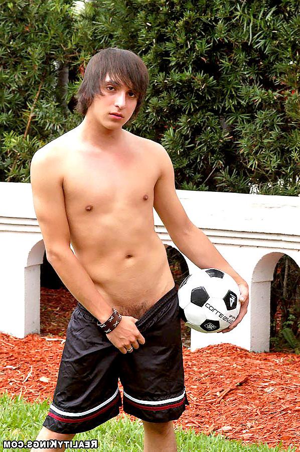 16P Sexy soccer boys mike and jason hook up for some hot anal pounding at the park i
