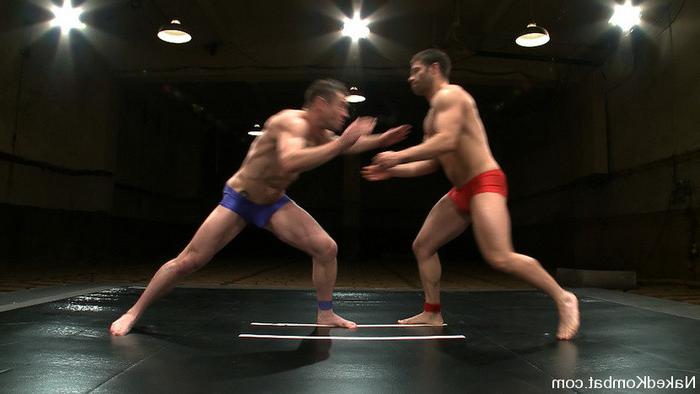 15P Dominate gay stud pins his inferior opponent