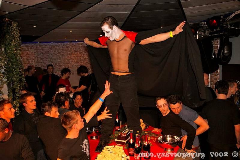 20P In a dungeon cock hungry vampires attack twinks