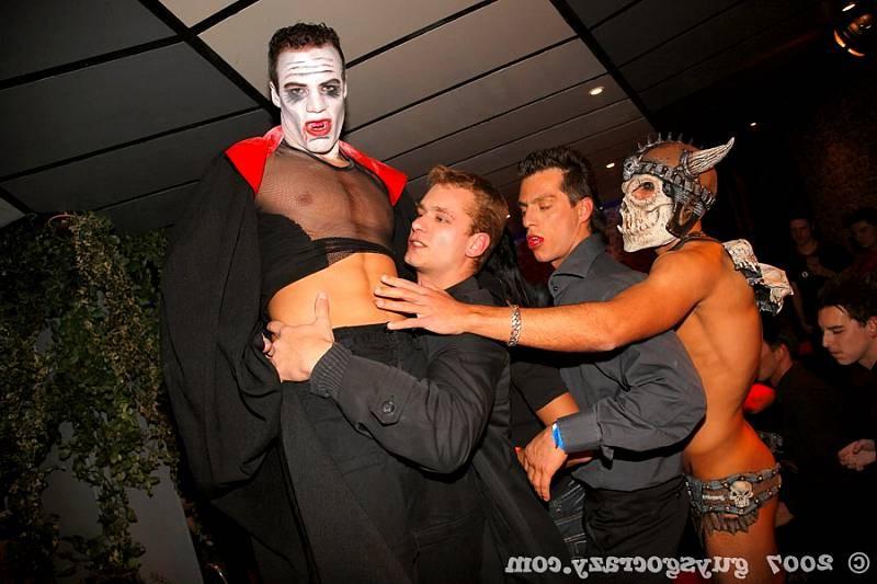 20P In a dungeon cock hungry vampires attack twinks
