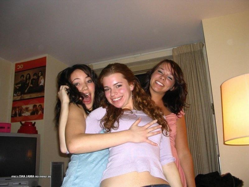 14P Hot naughty lesbian lovers grabbing each other's tits