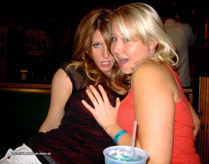 14P Hot naughty lesbian lovers grabbing each other's tits