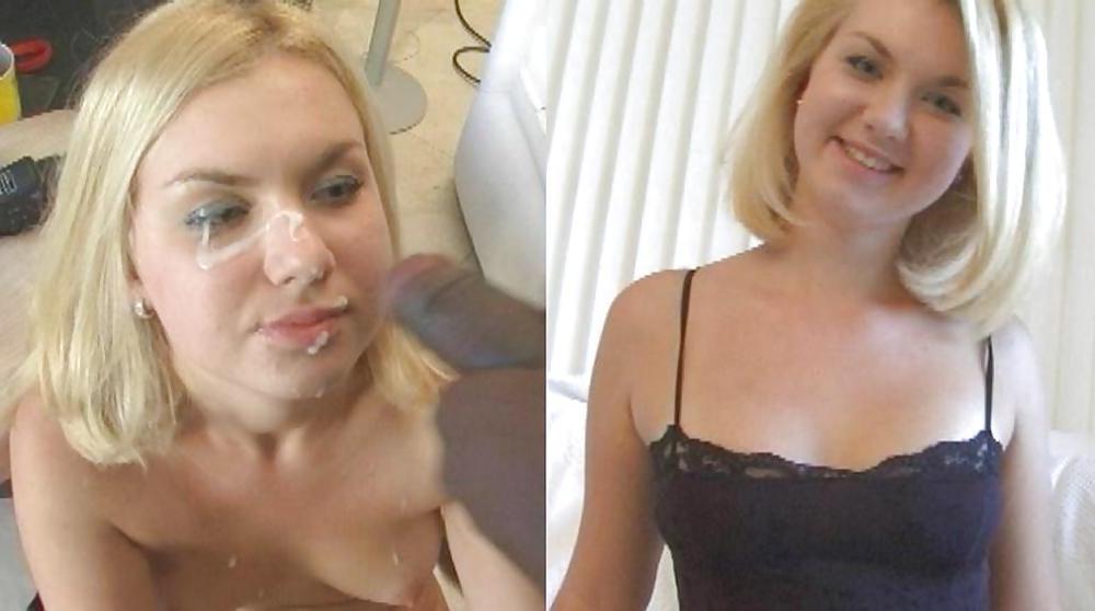 25P Before and after the cumshot
