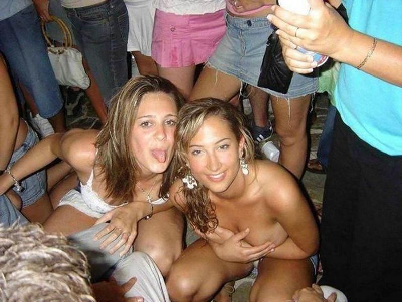 15P Amateur drunk babes at party