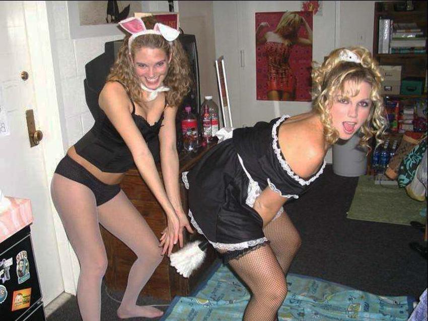 15P Drunk babes at action