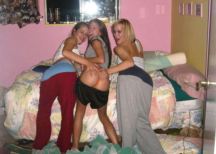 15P Drunk babes at party