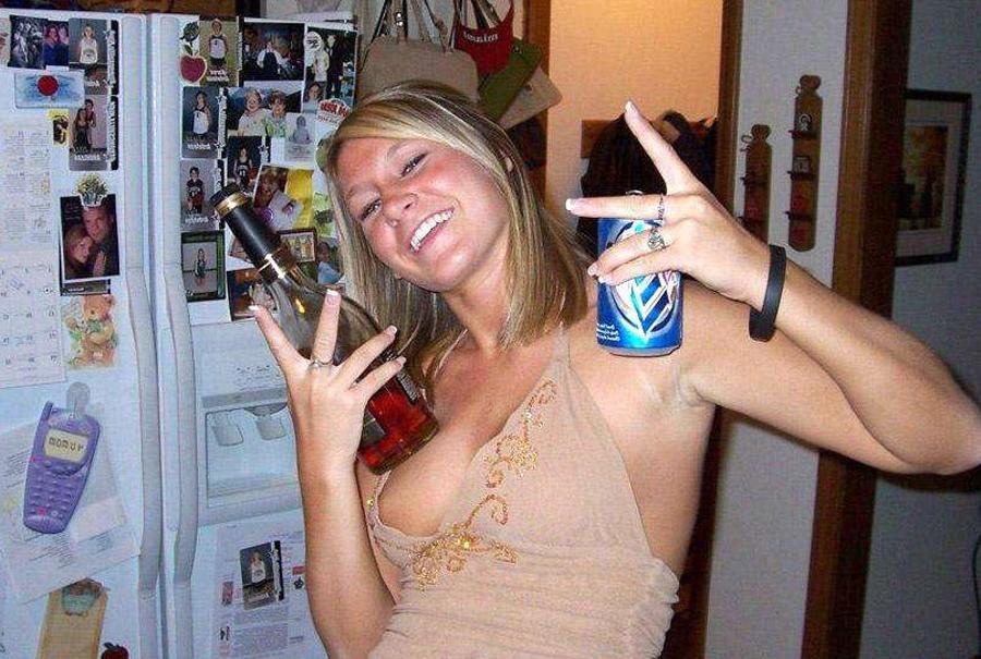 15P Sexy drunk babe