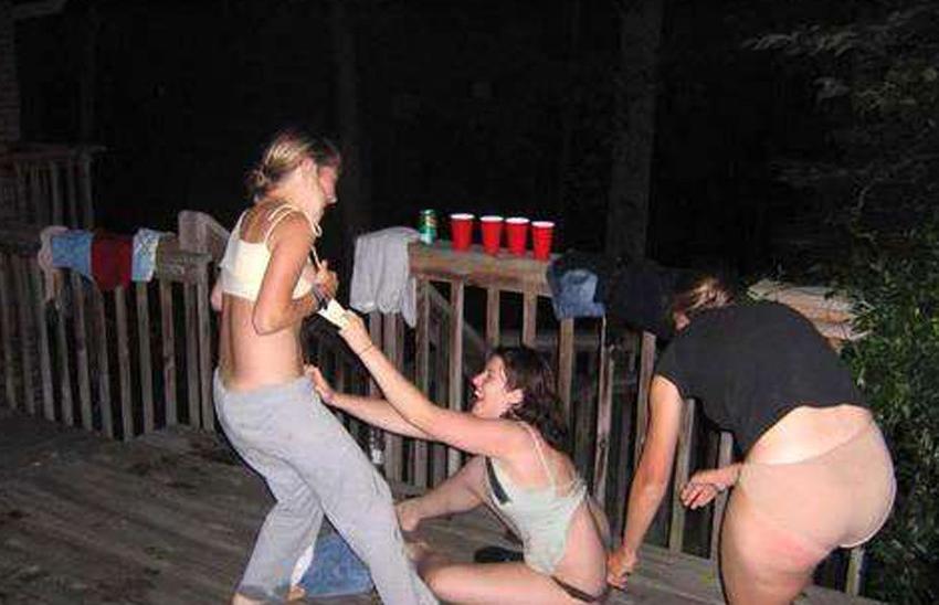 15P Amateur drunk babes