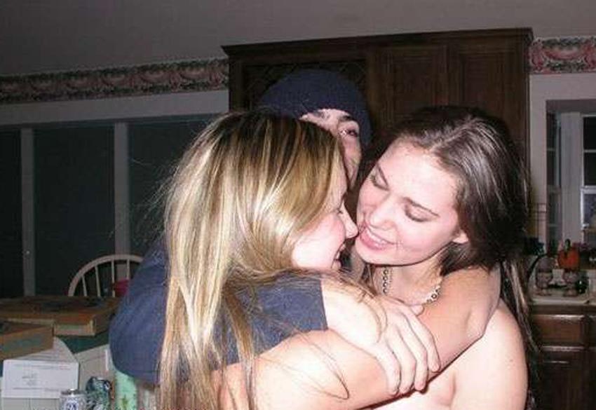 15P Wild amateur babes at a drunk party