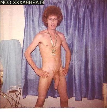 20P Young John Holmes wips out his giant cock
