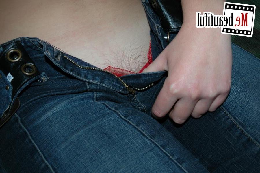 15P Big-titted porn novice takes some close-up shots of her hairy pussy