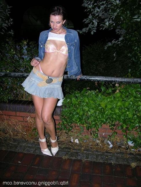 15P Carmen goes dogging and gets a huge black cock