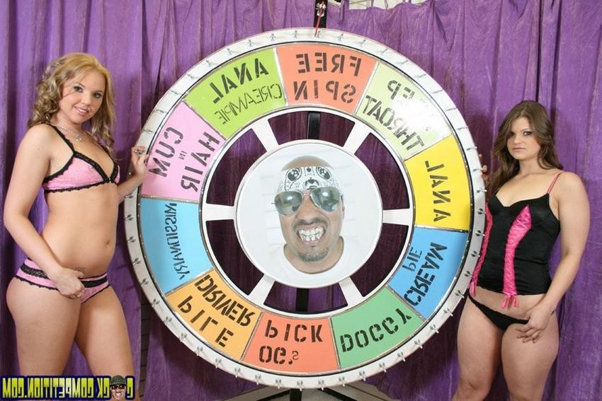 16P two hot white chicks share in one giant black dick