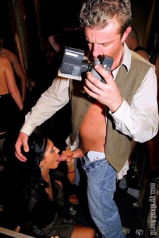 20P Drunk babes do everything for a shot of man jelly in their face