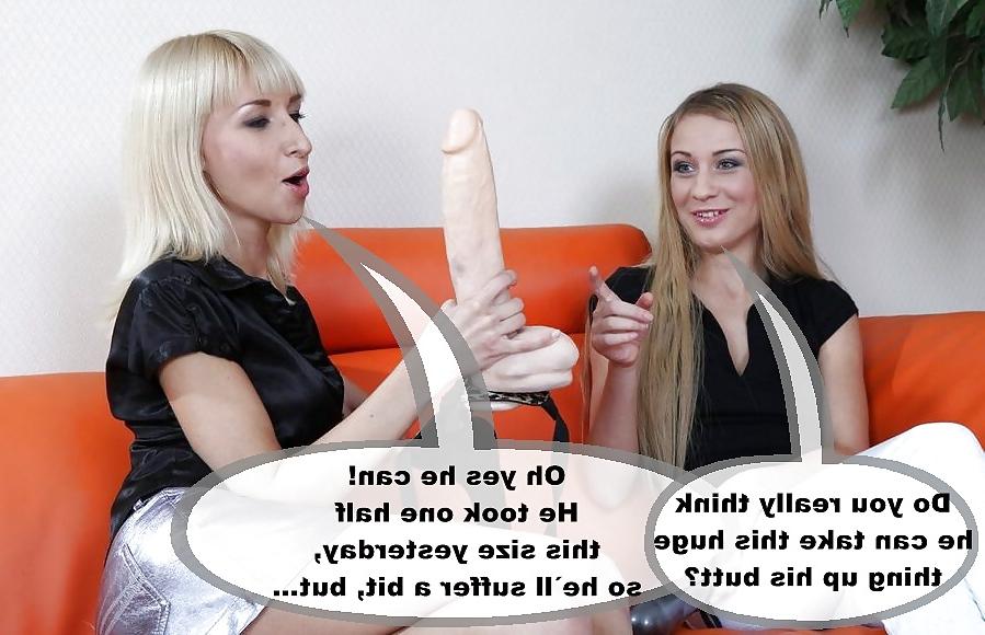 4P Strapon captions. Please comment!