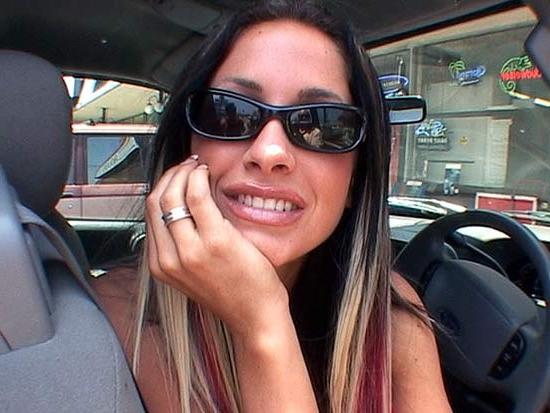 16P Busty Latina pierced babe cameltoe sexed