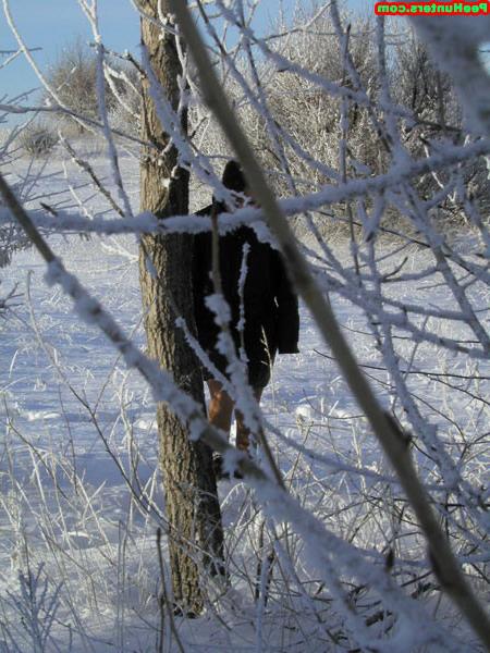 16P Redhead amateur cutie peeing on snow outdoors