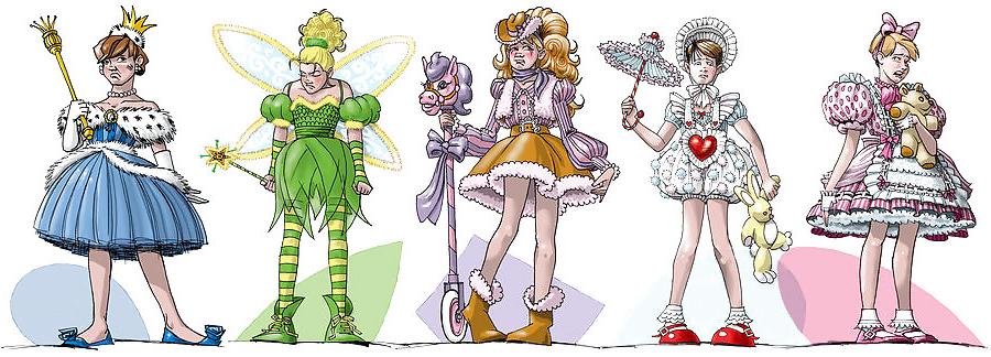 25P Feminization and sissy toons IV