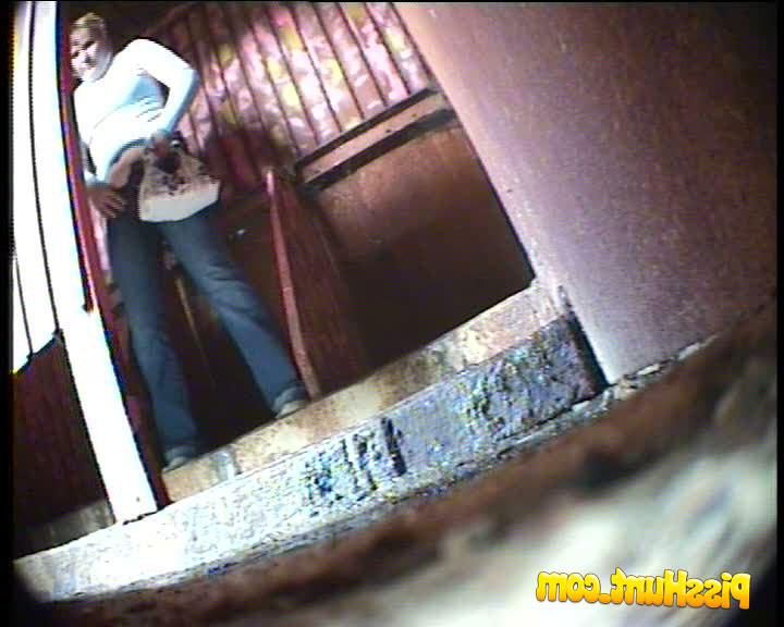 14P Two chicks get filmed weeing in spycammed toilet