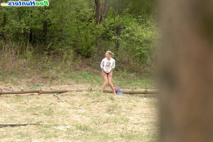 16P Bosomy young pleasure for a real piss hunter