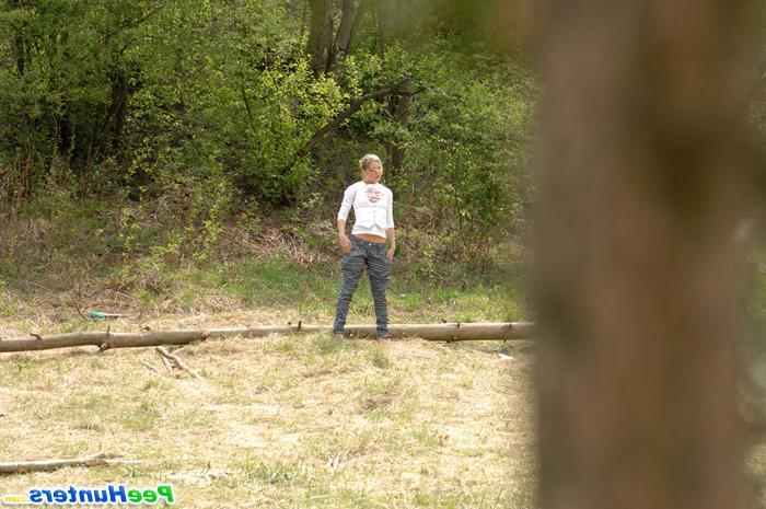 16P Bosomy young pleasure for a real piss hunter