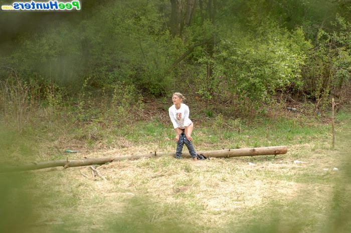 16P Bosomy young pleasure for a real piss hunter