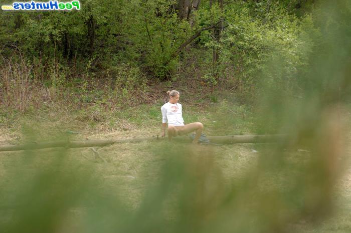 16P Bosomy young pleasure for a real piss hunter