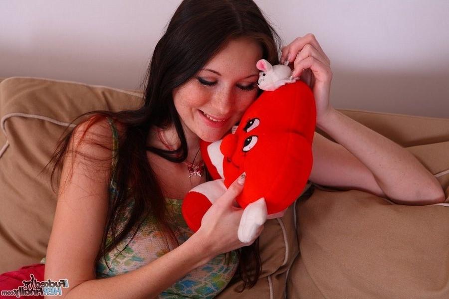 16P Beautiful russian teen fucked hard on her couch