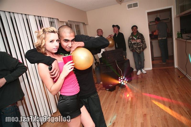 16P Nasty drunk small tits teen fucking at hardcore party