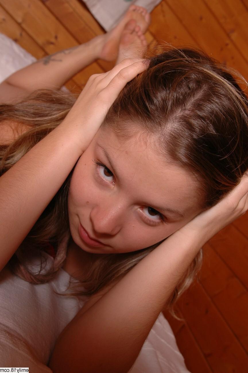 15P young emily all alone in her bedroom