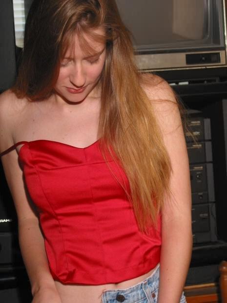 15P Long Real Red Hair and Puffy Pink Nipple Tits
