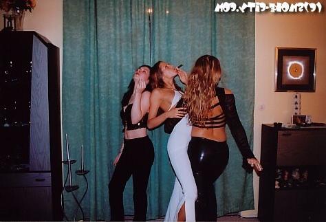 16P Two teens smoking on the couch