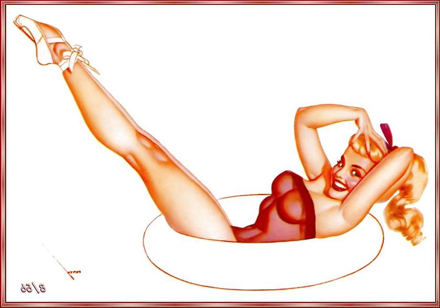 13P Erotic Calendar 12 - Petty Pin-ups 1956