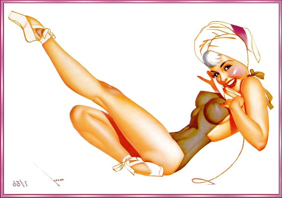 13P Erotic Calendar 12 - Petty Pin-ups 1956