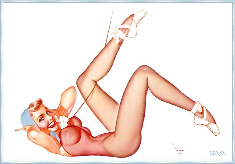 13P Erotic Calendar 12 - Petty Pin-ups 1956