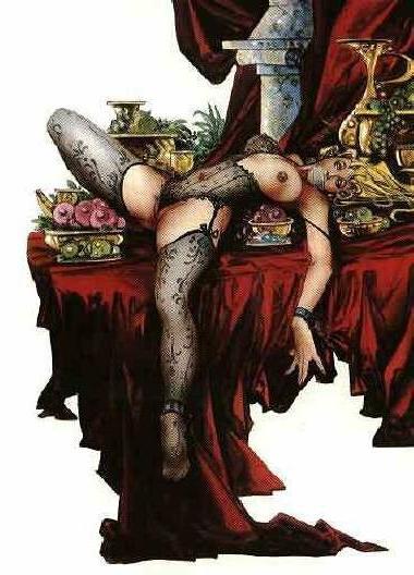 15P evil female dungeon bondage fetish sexual art