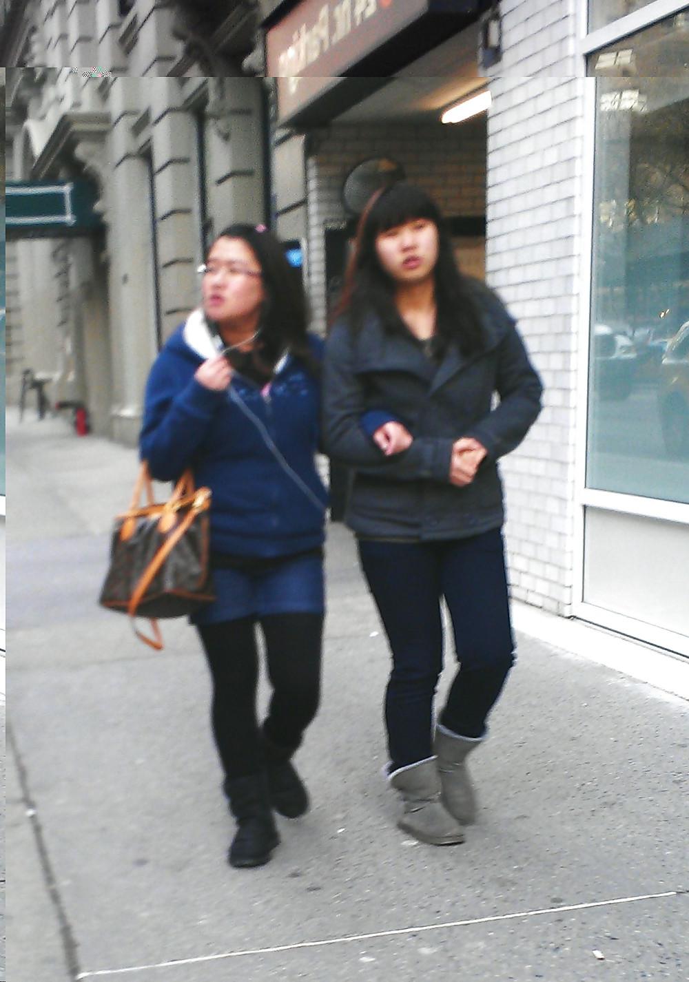 5P New York Girls on the Street