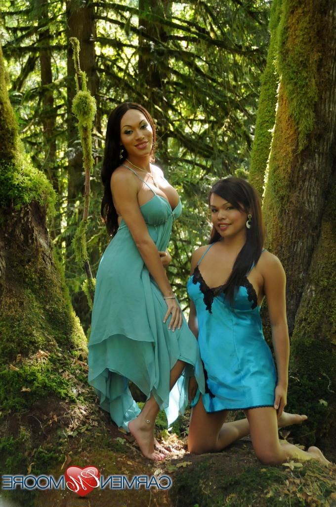 16P Indian shemale with tranny in woods