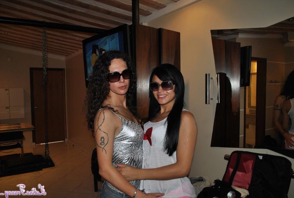 12P Behind the scenes of a porn tranny movie