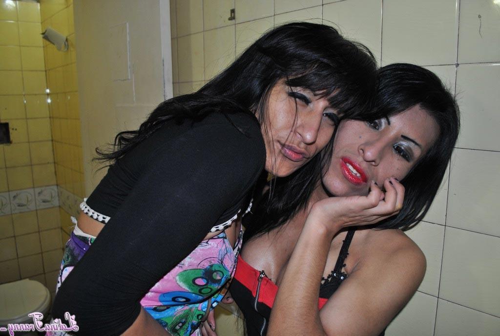 12P Nicole Montero and her shemale girlfriends