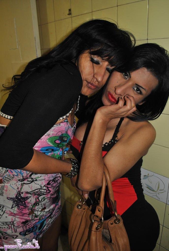 12P Nicole Montero and her shemale girlfriends