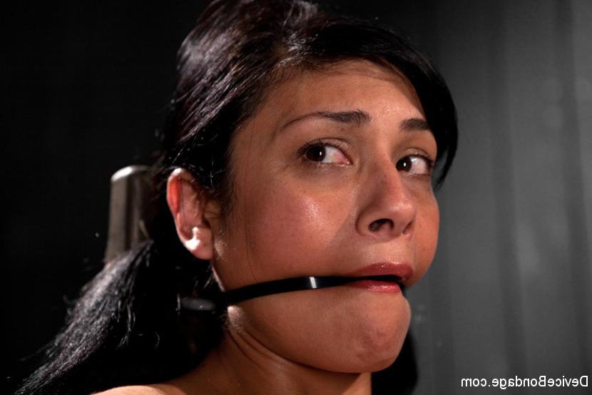 15P Beretta James in suspension bondage with intense orgasms