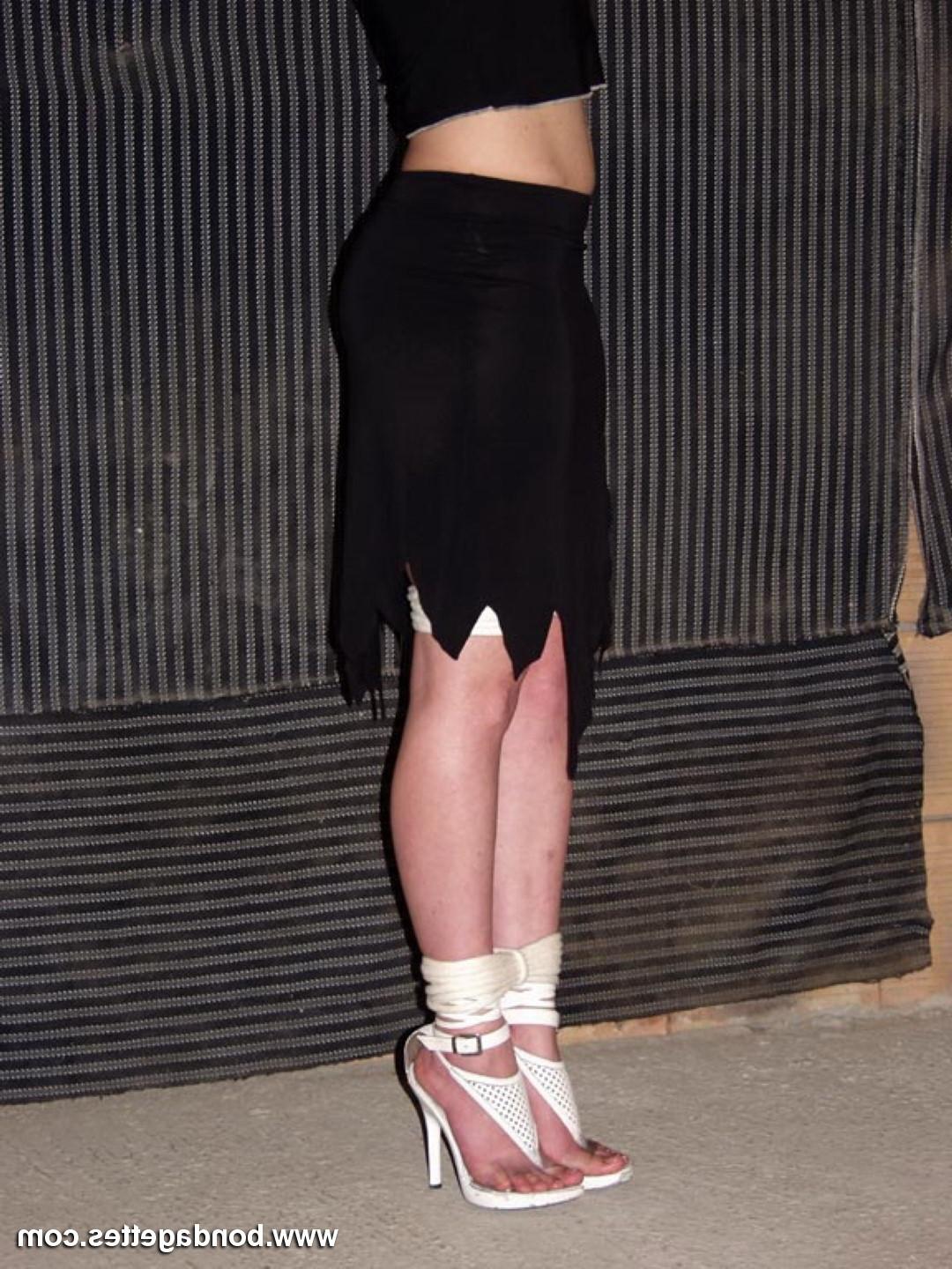 16P Cute teens clothed bondage and sexy young amateur sub